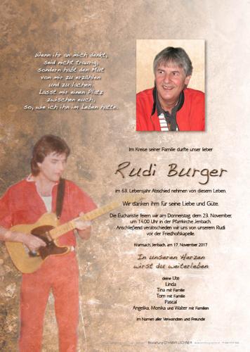 Parte von Rudi Burger