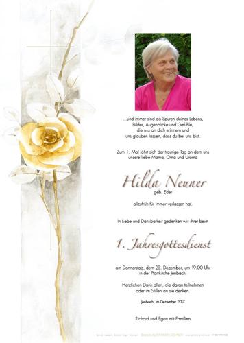 Parte von Hilda Neuner