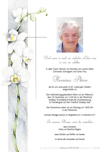 Parte von Hermine Plörer