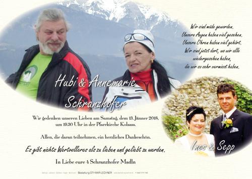 Parte von Annemarie Schranzhofer