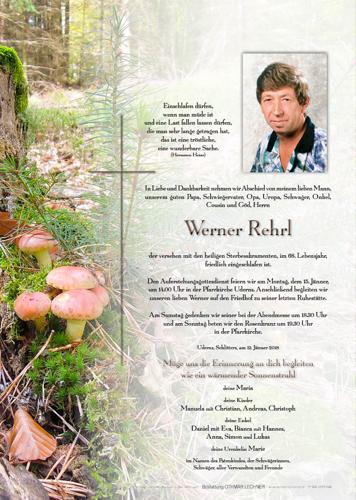 Parte von Werner Rehrl
