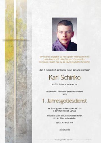 Parte von Karl Schinko