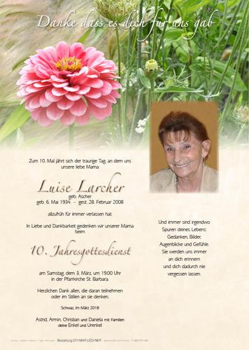 Parte von Aloisia Larcher