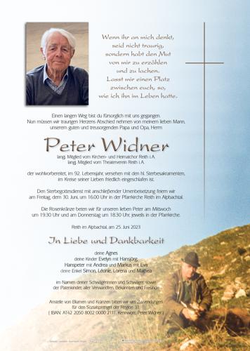 Parte von Peter Widner