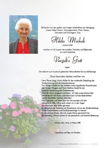 Parte von Hilda Micheli