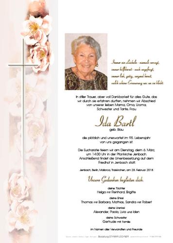 Parte von Ida Bartl