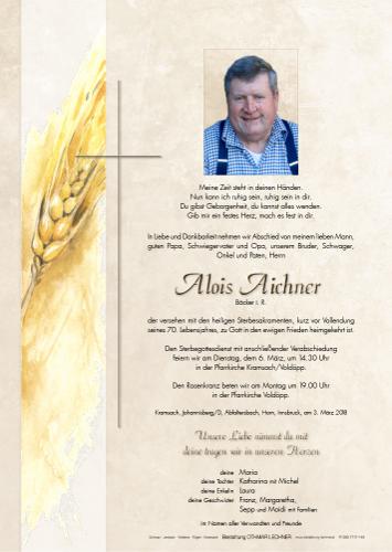 Parte von Alois Aichner