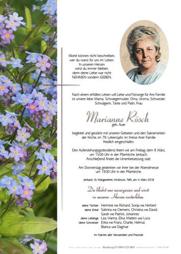 Parte von Marianne Rösch