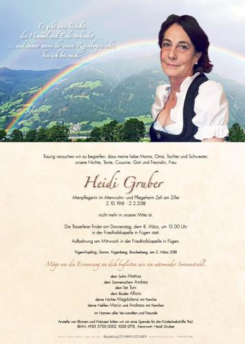 Parte von Heidi Gruber