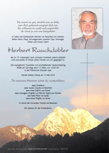 Parte von Herbert Rauchdobler