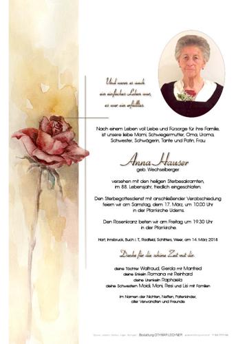 Parte von Anna Hauser