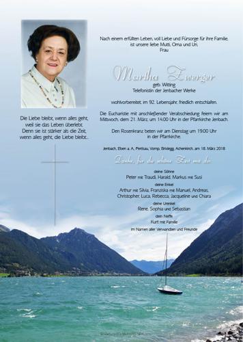 Parte von Martha Zwerger