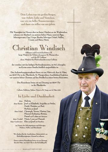 Parte von Christian Windisch
