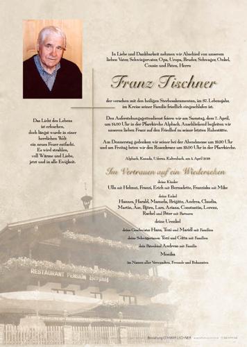 Parte von Franz Tischner