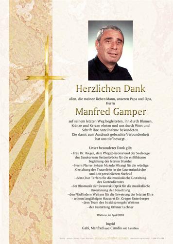 Parte von Manfred Gamper