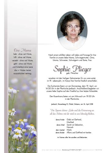 Parte von Sophie Plieger