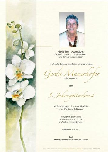 Parte von Gerda Mauerhofer