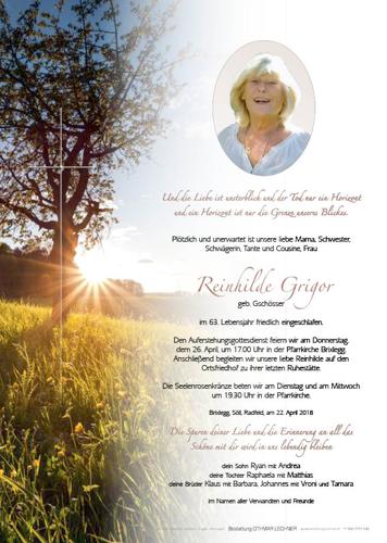 Parte von Reinhilde Grigor