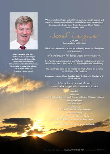 Parte von Josef Lengauer