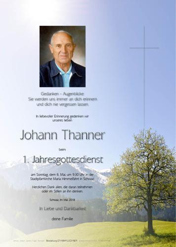 Parte von Johann Thanner