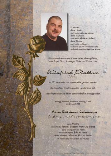 Parte von Winfried Plattner