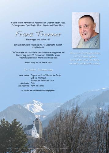 Parte von Franz Trenner