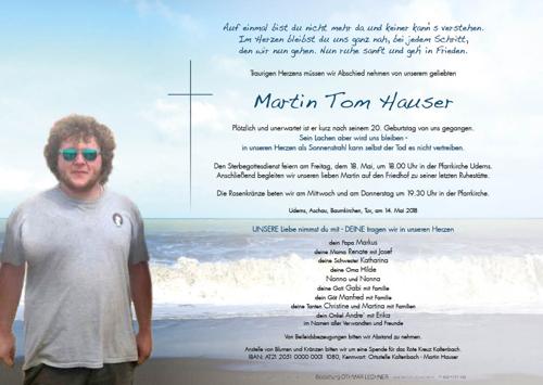 Parte von Martin Hauser