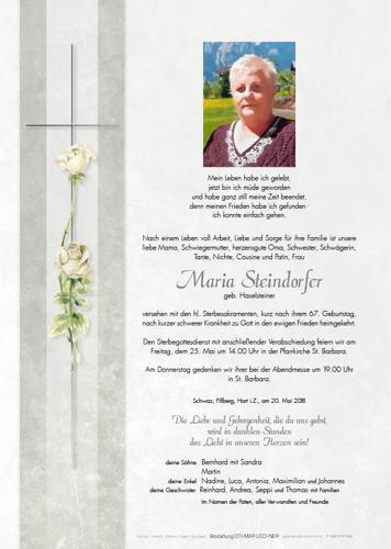 Parte von Maria Steindorfer