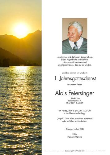 Parte von Alois Feiersinger