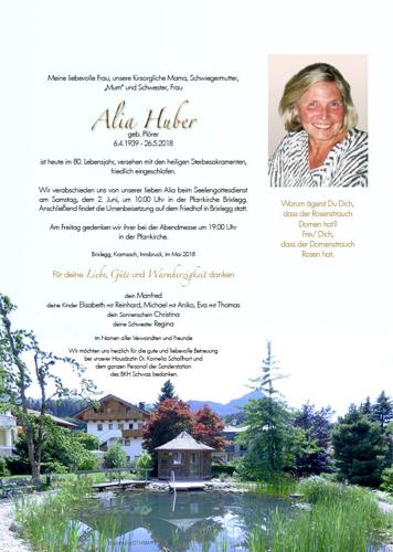 Parte von Alia Huber