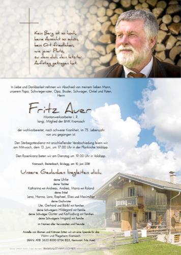 Parte von Fritz Auer