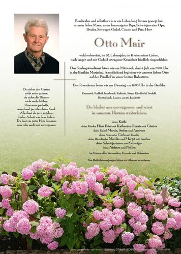 Parte von Otto Mair