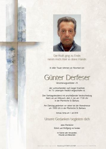 Parte von Günter Derfeser