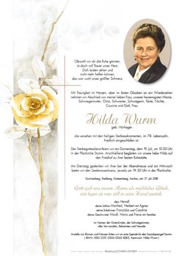 Parte von Hilda Wurm