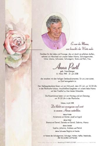 Parte von Anna Partl