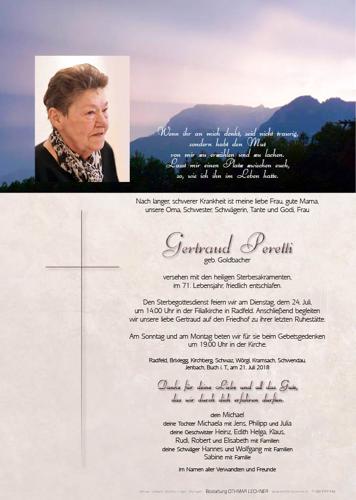 Parte von Gertraud Peretti