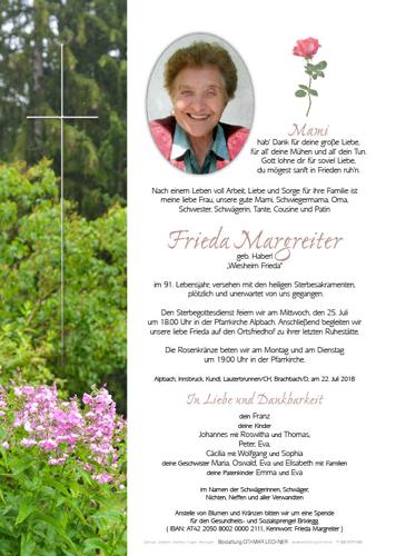 Parte von Frieda Margreiter