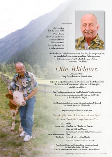 Parte von Otto Wildauer