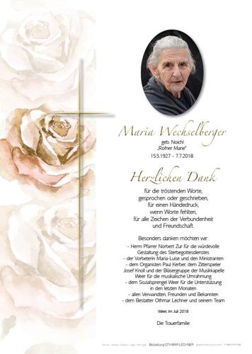 Parte von Maria Wechselberger