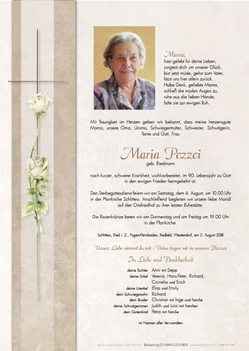 Parte von Pezzei Maria