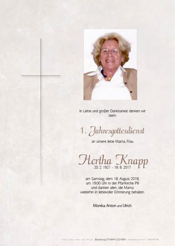 Parte von Herta Knapp