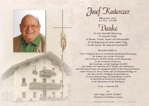 Parte von Josef Kostenzer