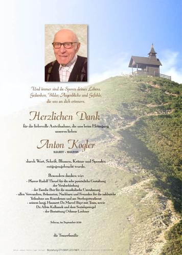 Parte von Anton Kogler