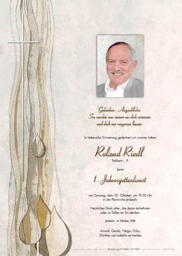 Parte von Roland Riedl