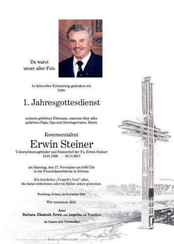 Parte von Steiner Erwin KR