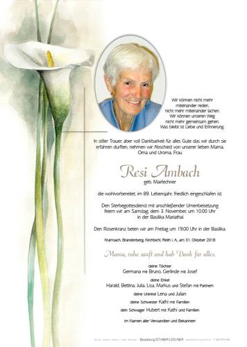 Parte von Resi Ambach