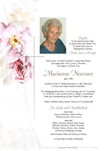 Parte von Marianna Neururer