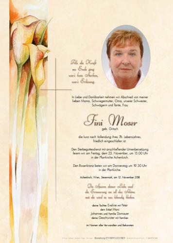 Parte von Fini Moser