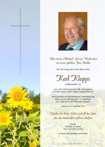 Parte von Karl Klapps