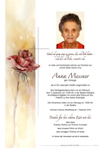 Parte von Anna Messner